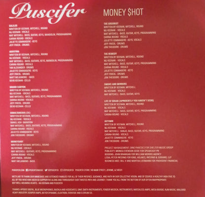Puscifer : Money Shot (2xLP, Album, Ltd, RP, Oxb)