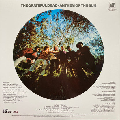 The Grateful Dead : Anthem Of The Sun (LP, Album, Club, RE, RM, Ora)