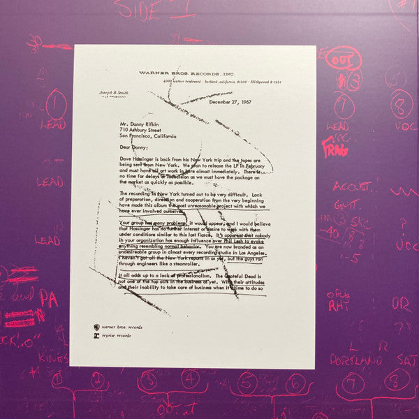 The Grateful Dead : Anthem Of The Sun (LP, Album, Club, RE, RM, Ora)