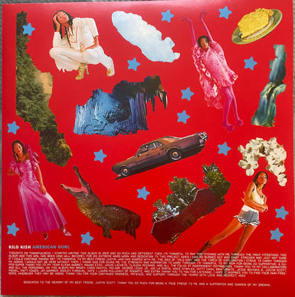 Kilo Kish : American Gurl (LP, Album, Ltd, Num, Blu)