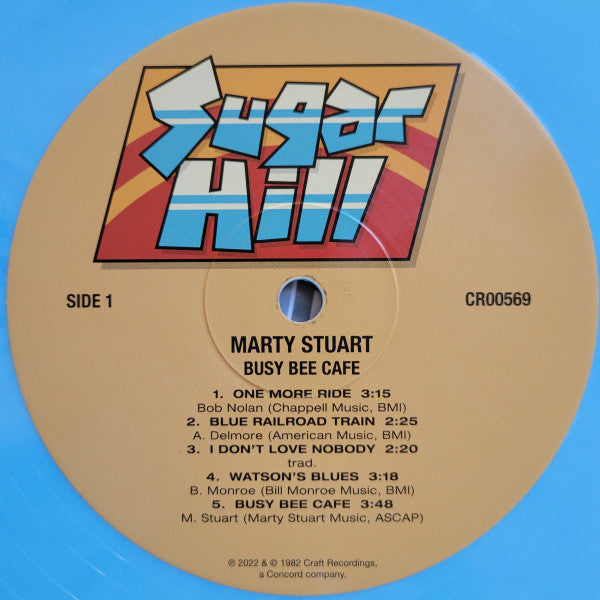Marty Stuart : Busy Bee Cafe (LP, Album, Club, RE, RM, Lig)