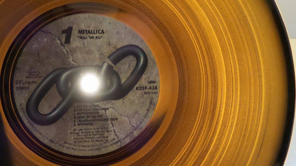 Metallica = Metallica : Kill 'Em All = 血染めの鉄鎚（ハンマー） (LP, Album)