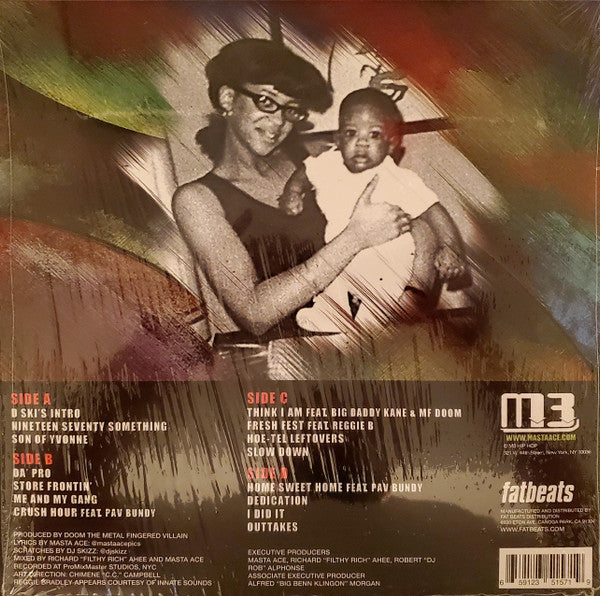 Masta Ace : MA_DOOM: Son Of Yvonne (2xLP, Album, RE, Gol)