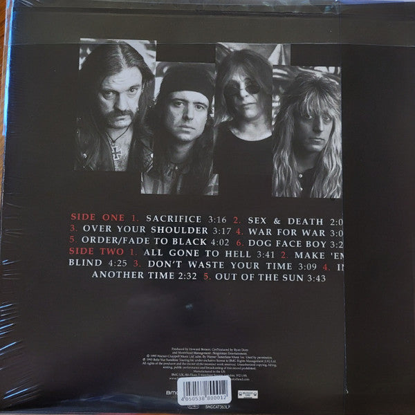 Motörhead : Sacrifice (LP, Album, Ltd, Num, Cle)