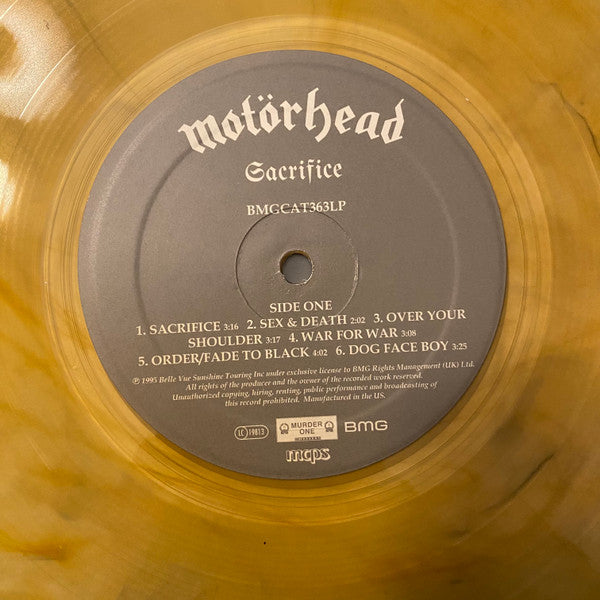 Motörhead : Sacrifice (LP, Album, Ltd, Num, Cle)