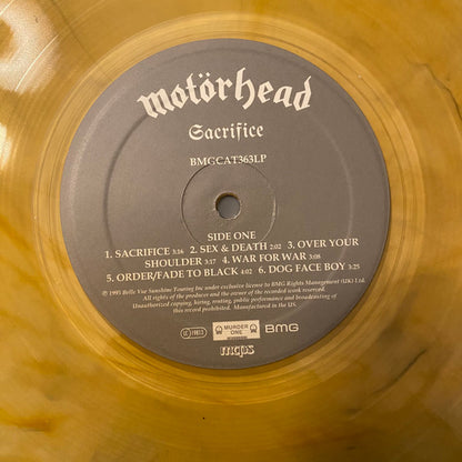 Motörhead : Sacrifice (LP, Album, Ltd, Num, Cle)