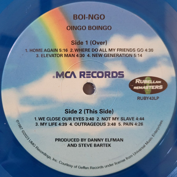 Oingo Boingo : Boi-Ngo (LP, Album, Ltd, RE, RM, Blu)