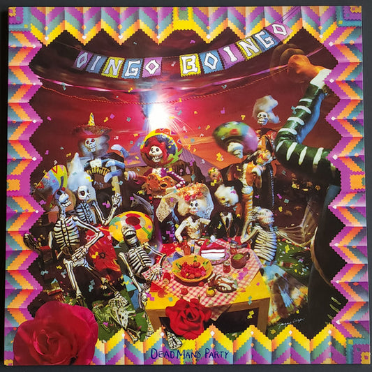 Oingo Boingo : Dead Man's Party (LP, Album, Ltd, RE, RM, Pin)