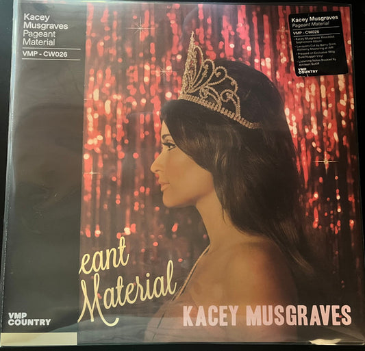 Kacey Musgraves : Pageant Material (LP, Album, Club, RE, RM, Gol)