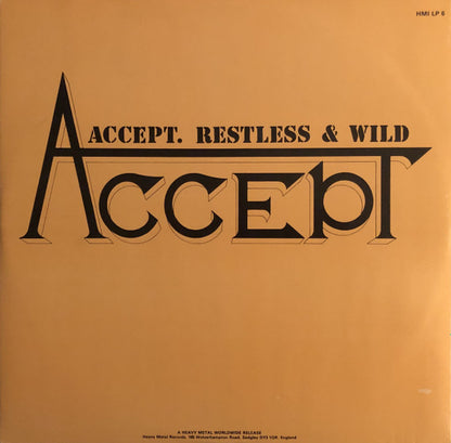 Accept : Restless & Wild (LP, Album, Ltd, Red)
