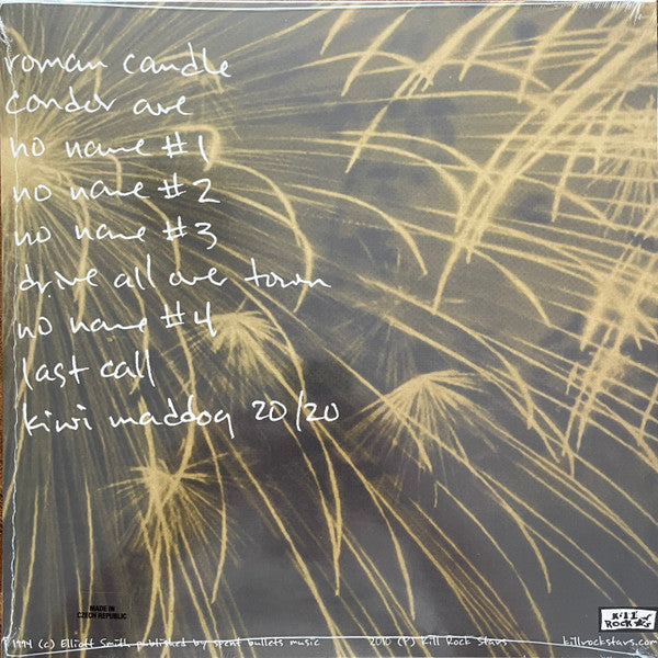 Elliott Smith : Roman Candle (LP, Album, Ltd, RE, Yel)