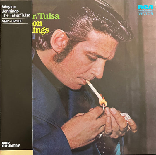 Waylon Jennings : The Taker / Tulsa (LP, Album, Club, RE, RM, Gre)