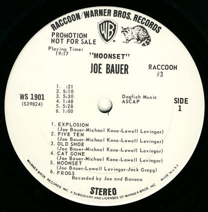 Joe Bauer : Moonset (LP, Album, Promo)