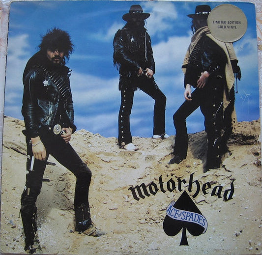 Motörhead : Ace Of Spades (LP, Album, Ltd, Gol)