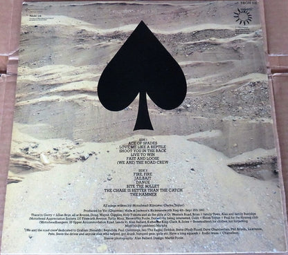 Motörhead : Ace Of Spades (LP, Album, Ltd, Gol)