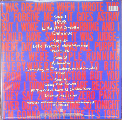 Prince : 1999 (2xLP, Album, RE, RM, 180)