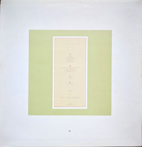 A Certain Ratio : The Old & The New (LP, Comp + 7", Single)