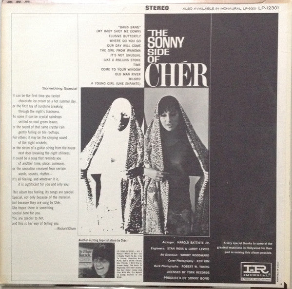 Cher : The Sonny Side Of Chér (LP, Album)