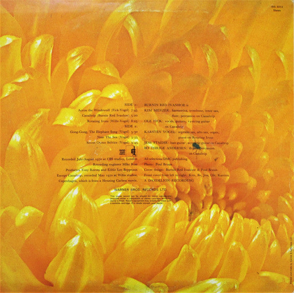 Burnin Red Ivanhoe : Burnin Red Ivanhoe (LP, Album)