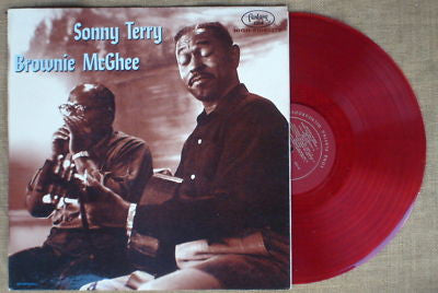 Sonny Terry & Brownie McGhee : Sonny Terry And Brownie McGhee (LP, Album, Mono, Red)