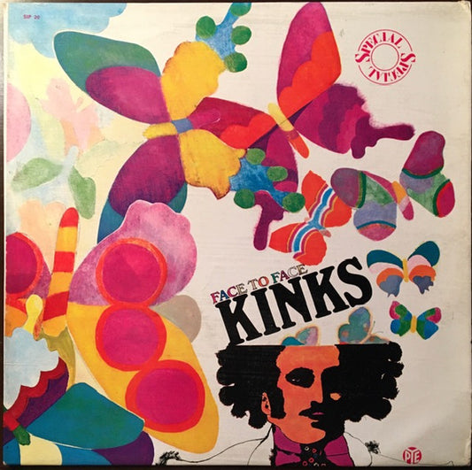 The Kinks : Face To Face (LP, Album, Mono)
