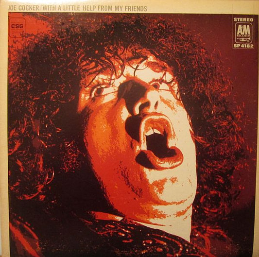 Joe Cocker : With A Little Help From My Friends (LP, Album, RE)