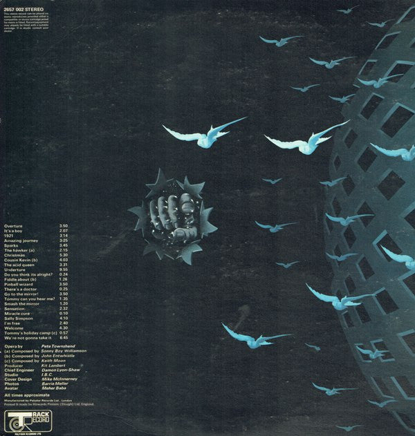 The Who : Tommy (2xLP, Album, RE, Tri)