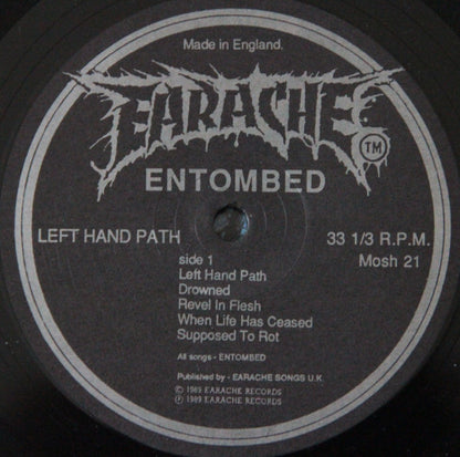 Entombed : Left Hand Path (LP, Album)