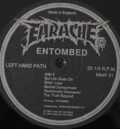 Entombed : Left Hand Path (LP, Album)