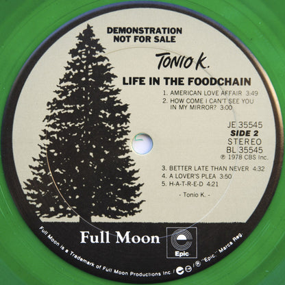 Tonio K. : Life In The Foodchain (LP, Album, Promo, Gre)