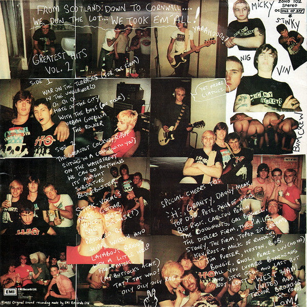 Cockney Rejects : Greatest Hits Vol. II (LP, Album)