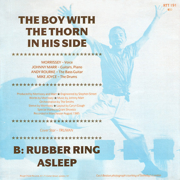 The Smiths : The Boy With The Thorn In His Side (12", Single, CBS)