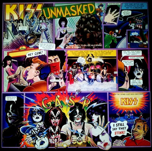 Kiss : Unmasked (LP, Album)