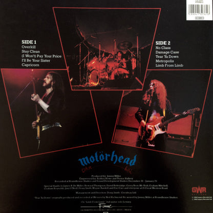 Motörhead : Overkill (LP, Album, RE)
