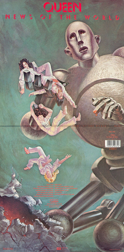 Queen : News Of The World (LP, Album, RE, Gat)