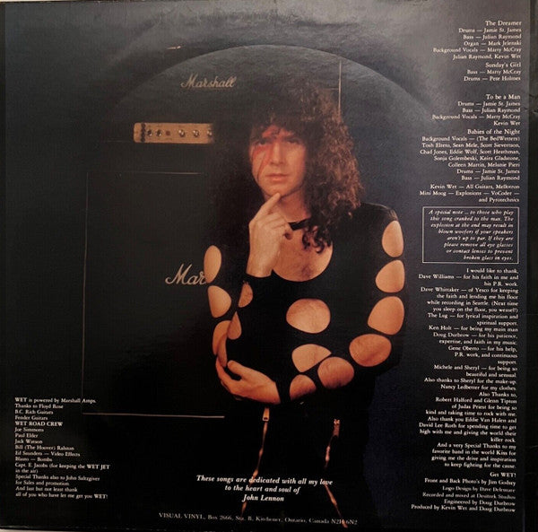 Kevin Wet : Wet (12", S/Sided, Single, Ltd, Pic, RE)