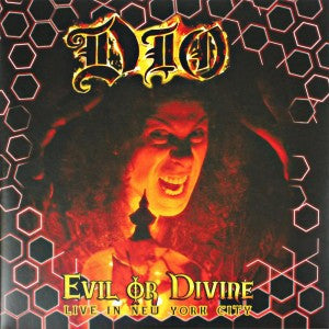Dio (2) : Evil Or Divine: Live In New York City (2xLP, Album, Ltd, Yel)