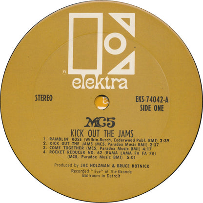 MC5 : Kick Out The Jams (LP, Album, Cen)