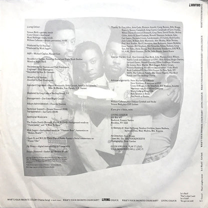 Living Colour : Vivid (LP, Album, Car)