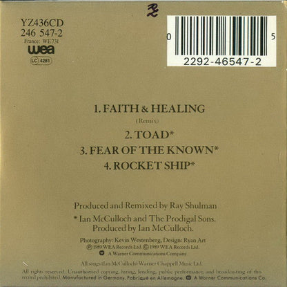 Ian McCulloch : Faith & Healing (Remix) (CD, Mini, Single)