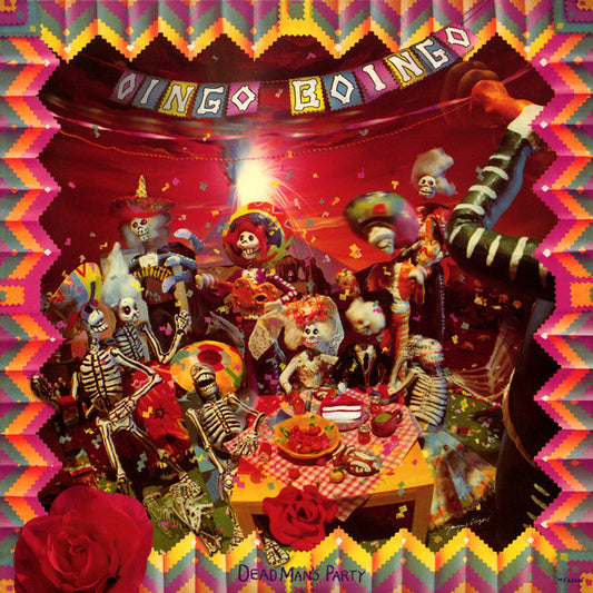 Oingo Boingo : Dead Man's Party (LP, Album, Pin)