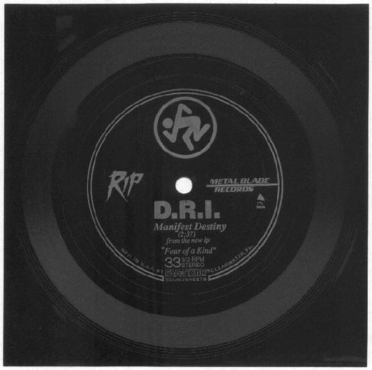 Dirty Rotten Imbeciles : Manifest Destiny (Flexi, 6", S/Sided)