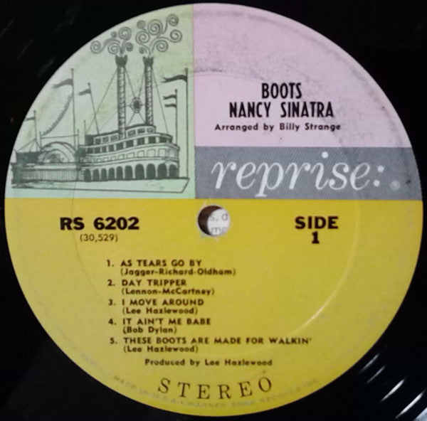 Nancy Sinatra : Boots (LP, Album, Jac)