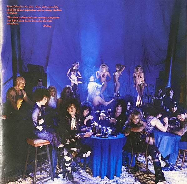 Mötley Crüe : Girls, Girls, Girls (LP, Album)