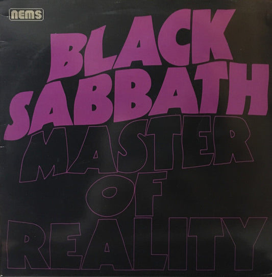 Black Sabbath : Master Of Reality (LP, Album, RE, Mis)