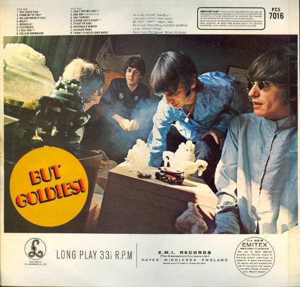 The Beatles : A Collection Of Beatles Oldies (LP, Comp, RE, RP, Fir)