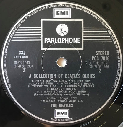 The Beatles : A Collection Of Beatles Oldies (LP, Comp, RE, RP, Fir)