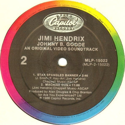 Jimi Hendrix : Johnny B. Goode (An Original Video Soundtrack) (12", MiniAlbum)