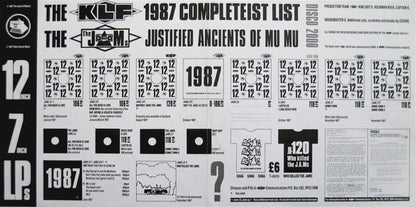 The Justified Ancients Of Mu Mu : Who Killed The JAMs? (LP, Album)