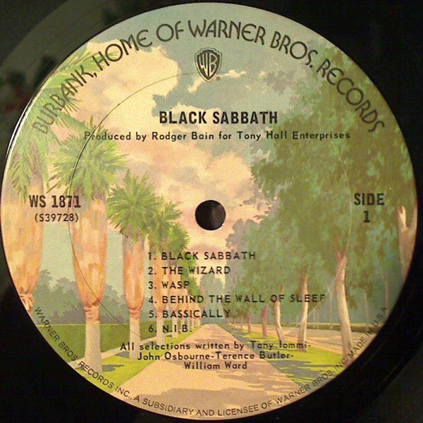 Black Sabbath : Black Sabbath (LP, Album, RP)